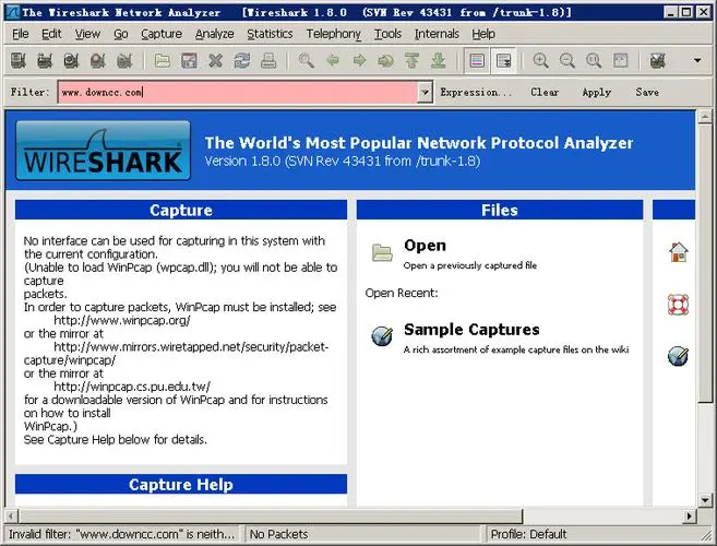 Wireshark Portable(网络抓包工具)